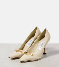 Jimmy Choo Ryker 90 embellished leather pumps