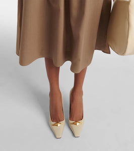 Jimmy Choo Ryker 90 embellished leather pumps
