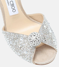 Jimmy Choo Sacora 100 embellished sandals