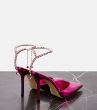 Jimmy Choo Saeda 100 embellished leather sandals