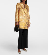 Jimmy Choo Saeda embellished glitter mules