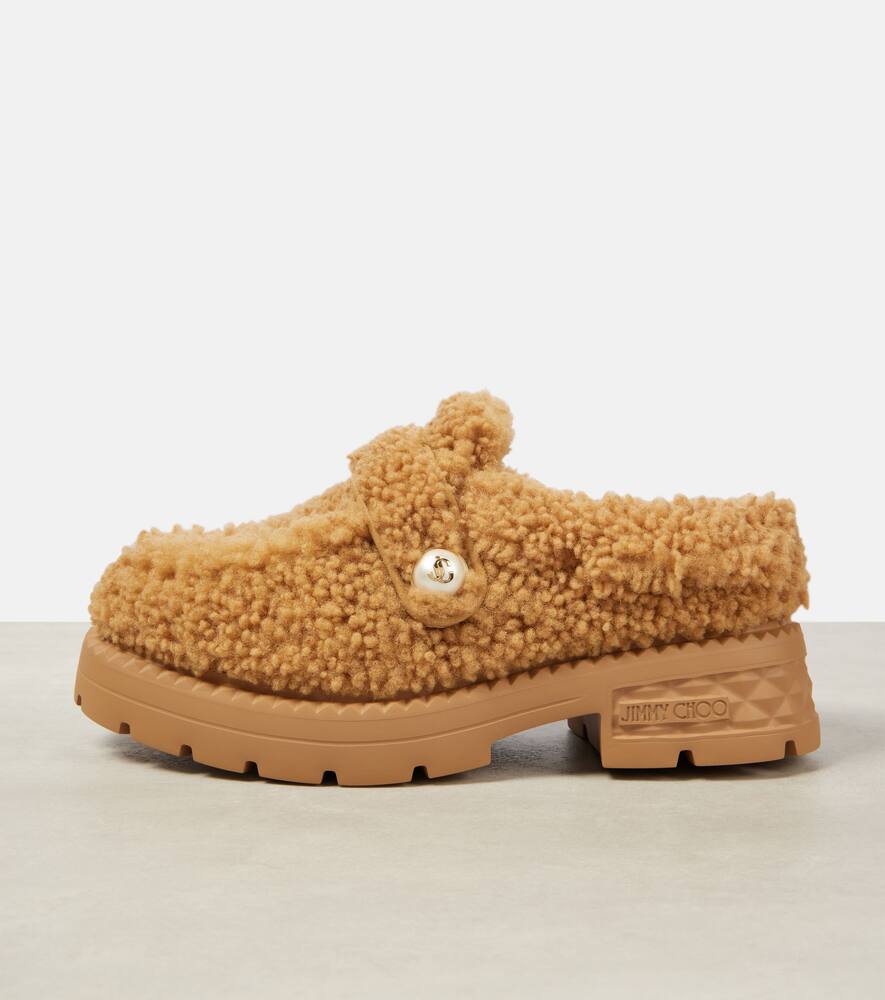 Jimmy Choo Shea shearling mules