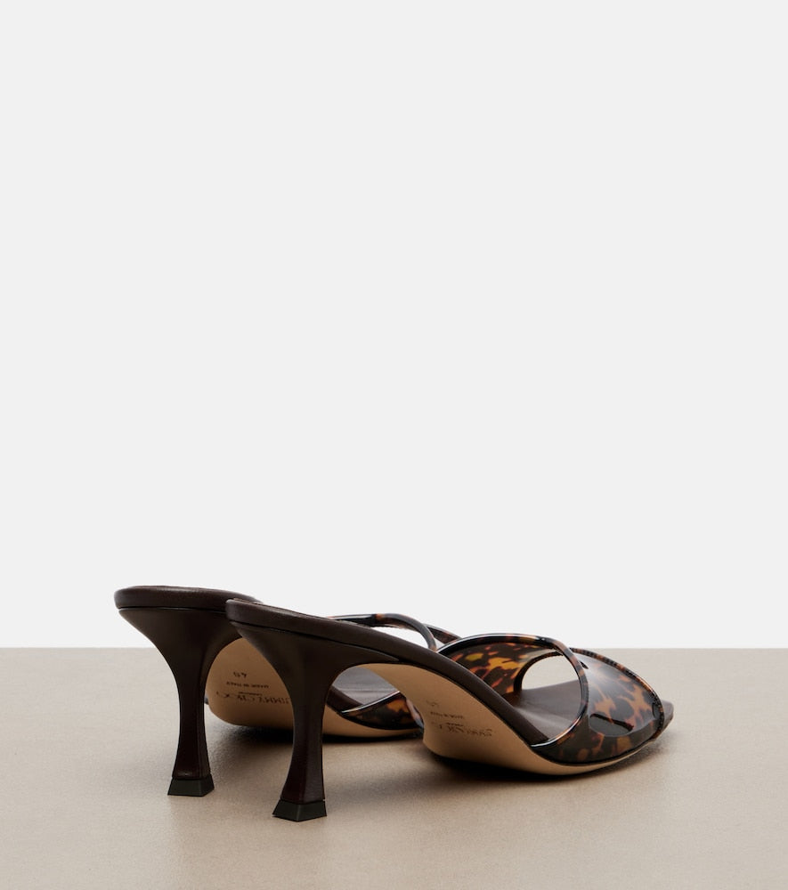Jimmy Choo Skye leopard-print TPU mules