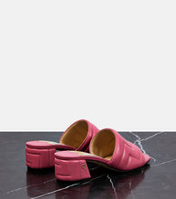 Jimmy Choo Themis matelass√É¬© leather mules