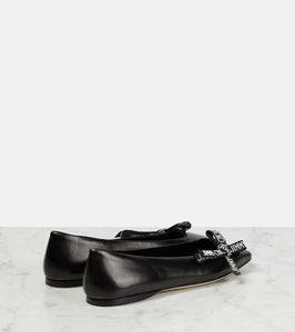 Jimmy Choo Veda leather ballet flats