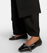 Jimmy Choo Veda leather ballet flats