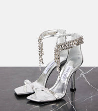 Jimmy Choo Verity 100 embellished leather sandals