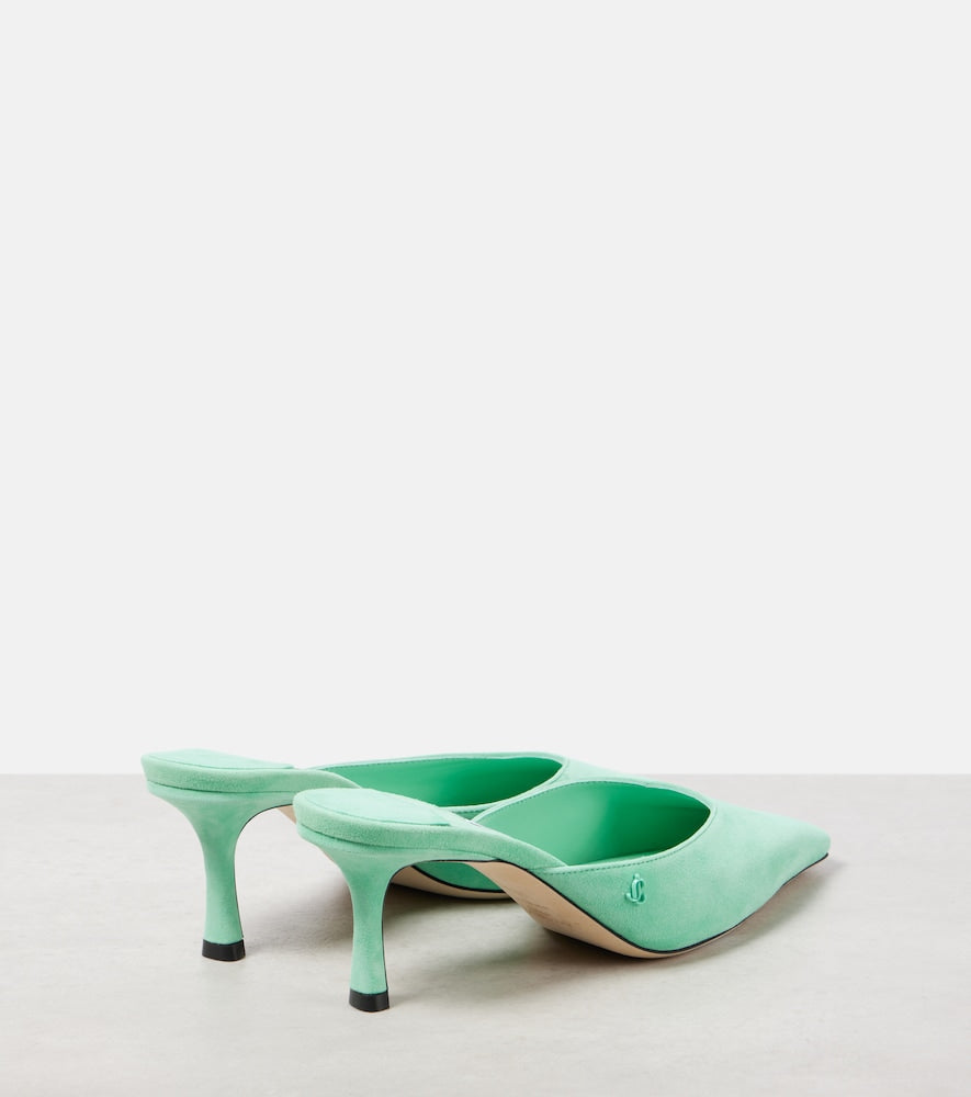 Jimmy Choo Vivi 65 suede mules