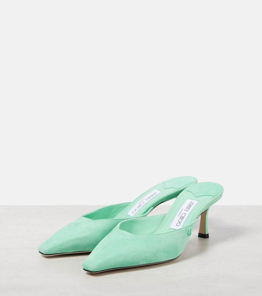 Jimmy Choo Vivi 65 suede mules