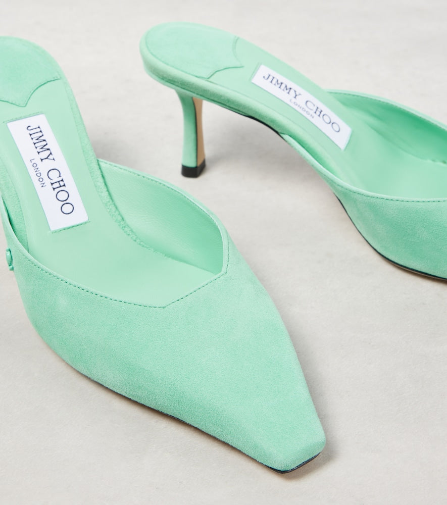 Jimmy Choo Vivi 65 suede mules