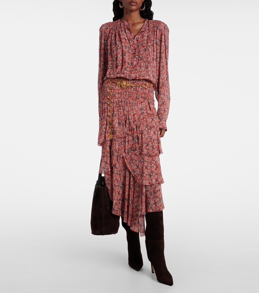 Jimmy Choo Alizze 85 suede knee-high boots in Brown - Mid Heel Boots