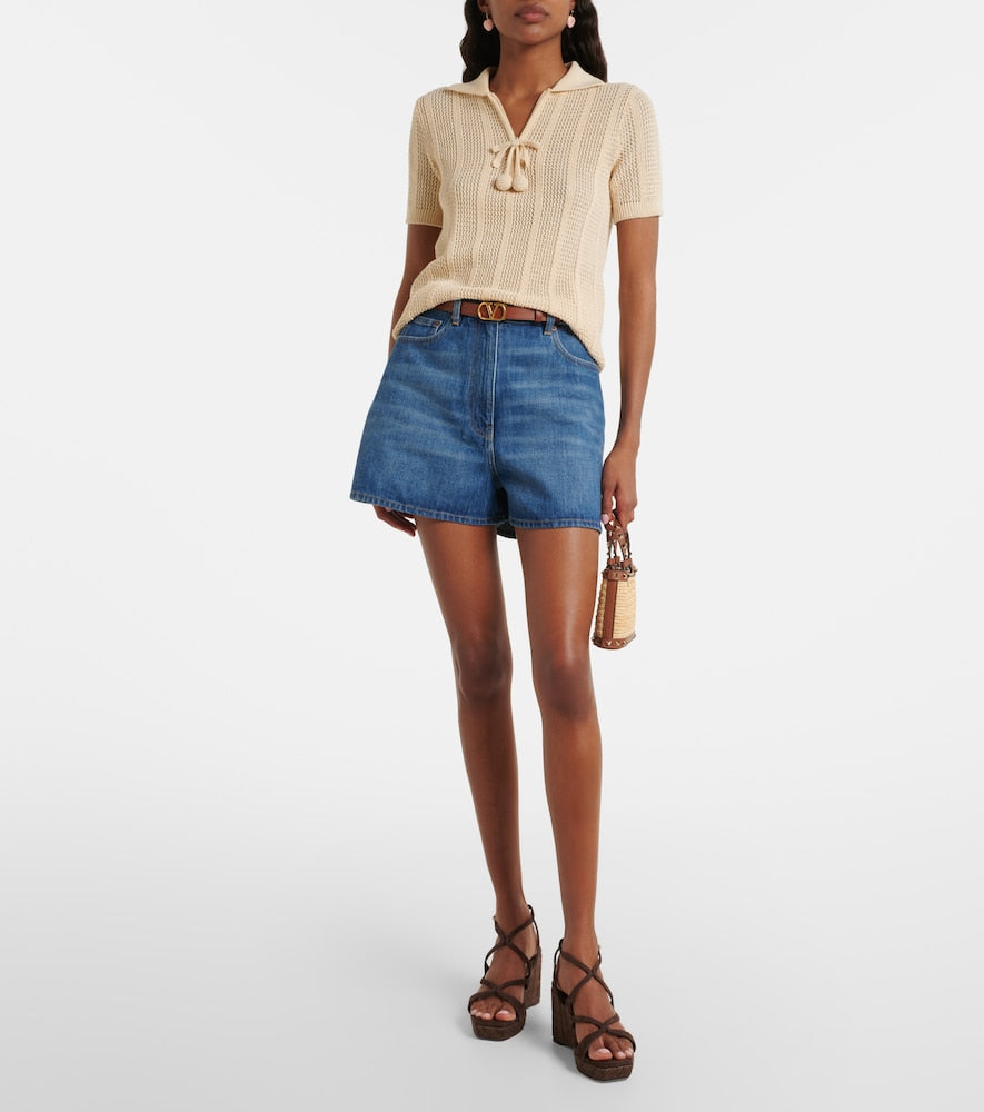 Jimmy Choo Ayla suede wedge sandals in Brown - High Espadrilles