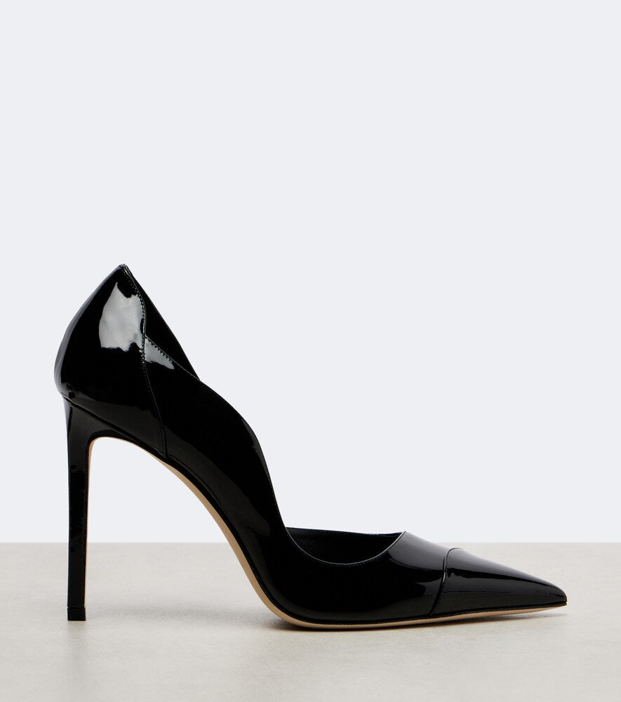 Jimmy Choo Brigitte 100 patent leather pumps - Black High-Heel Pumps