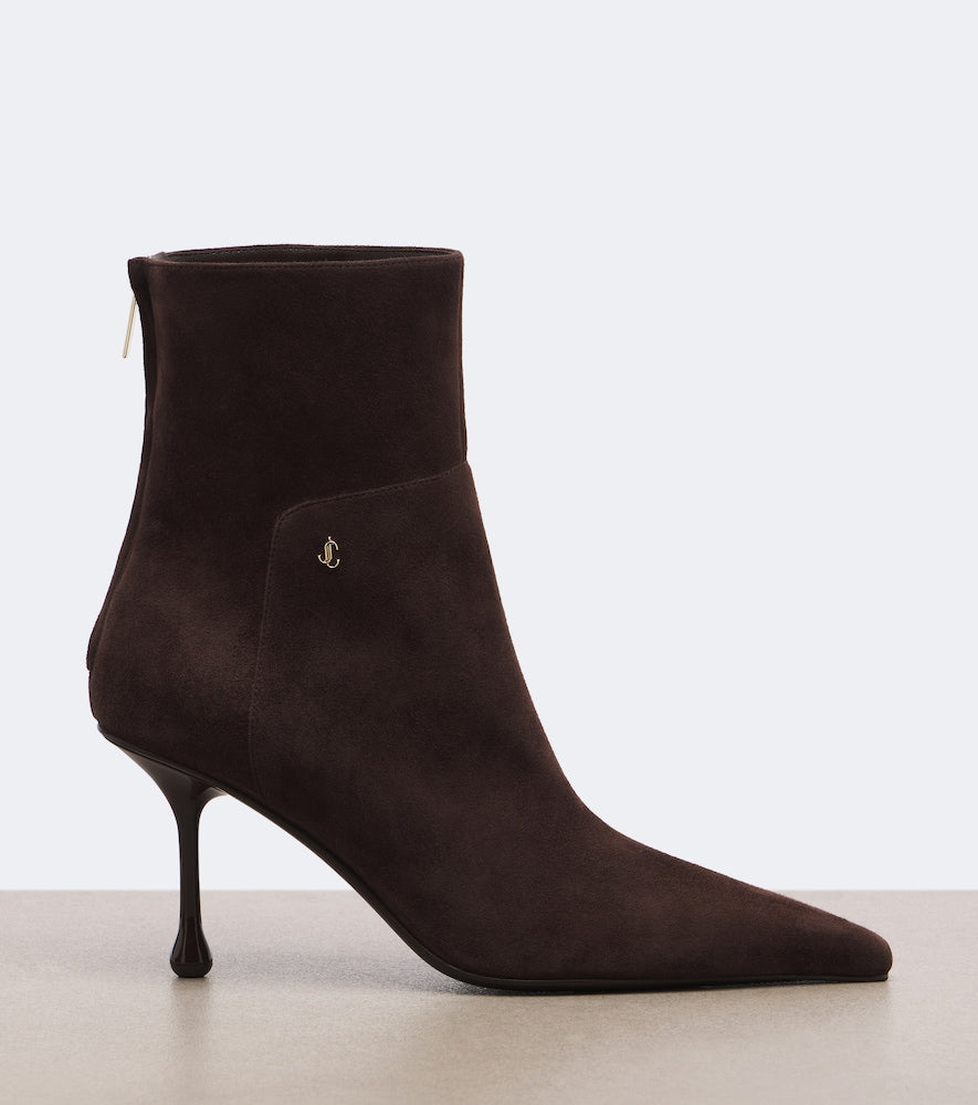 Jimmy Choo Cycas suede ankle boots - Brown Mid Heels