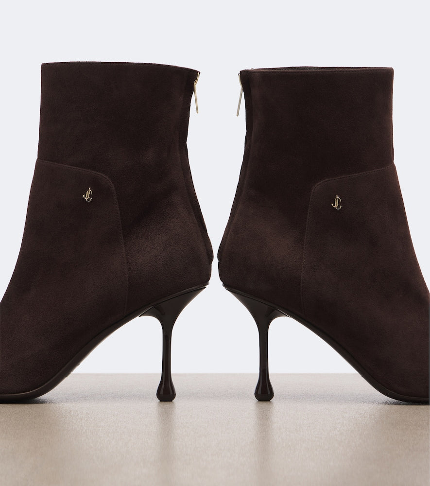 Jimmy Choo Cycas suede ankle boots - Brown Mid Heels