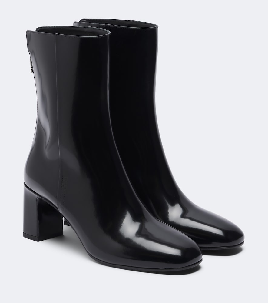 Jimmy Choo Daze patent leather ankle boots (Black) - Mid Heels