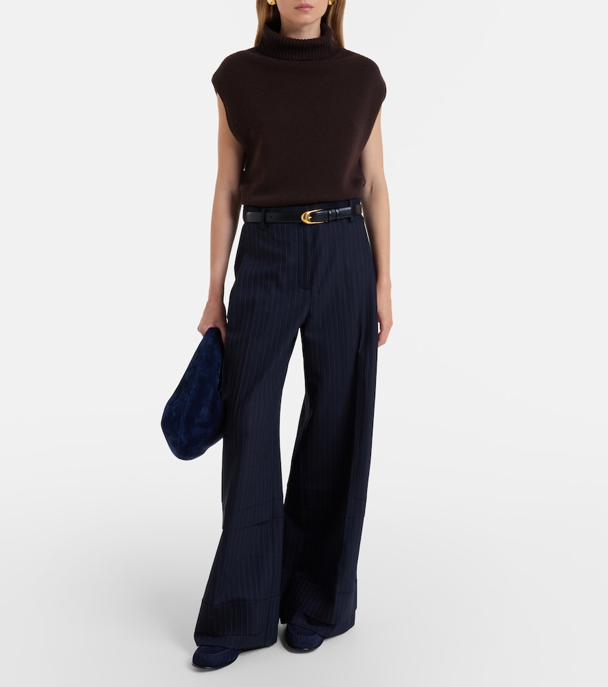 Jimmy Choo Ellis suede loafers - Blue Loafers