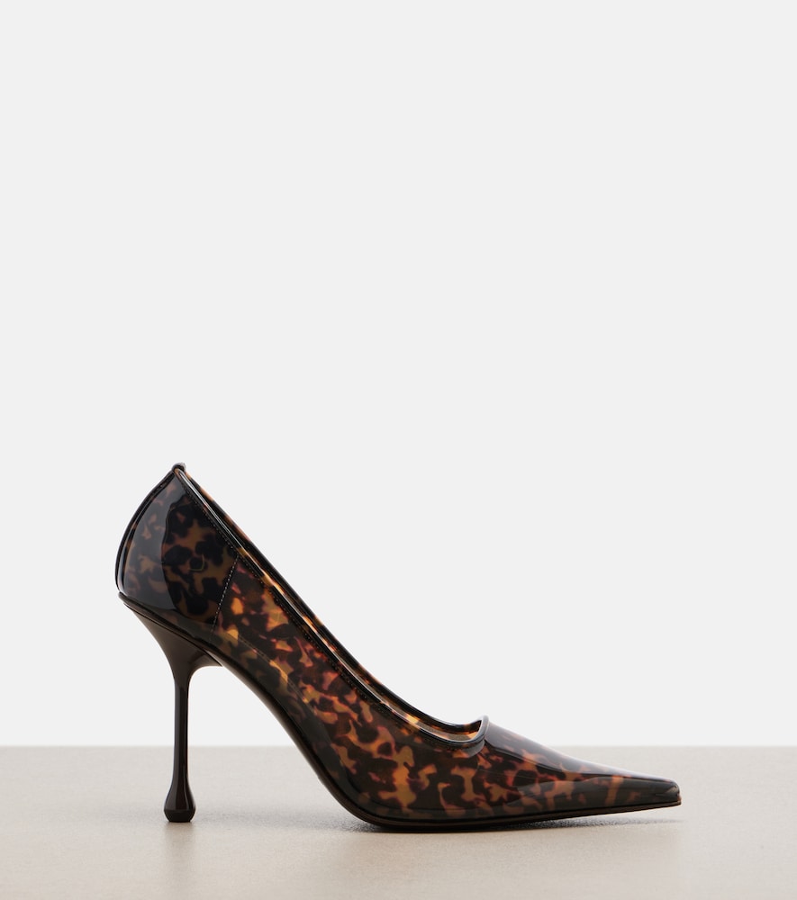 Jimmy Choo Ixia animal-print TPU pumps (Brown) - High-Heel Pumps