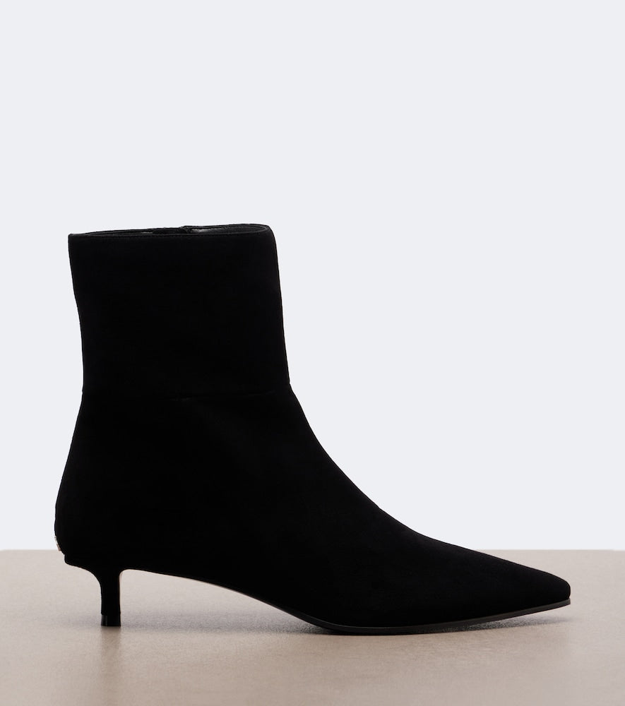Jimmy Choo Lory suede ankle boots (Black) - Mid Heels