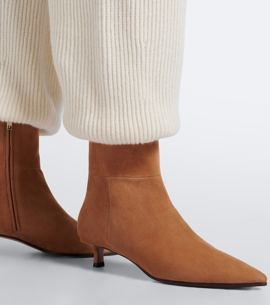 Jimmy Choo Lory suede ankle boots - Brown Mid Heels
