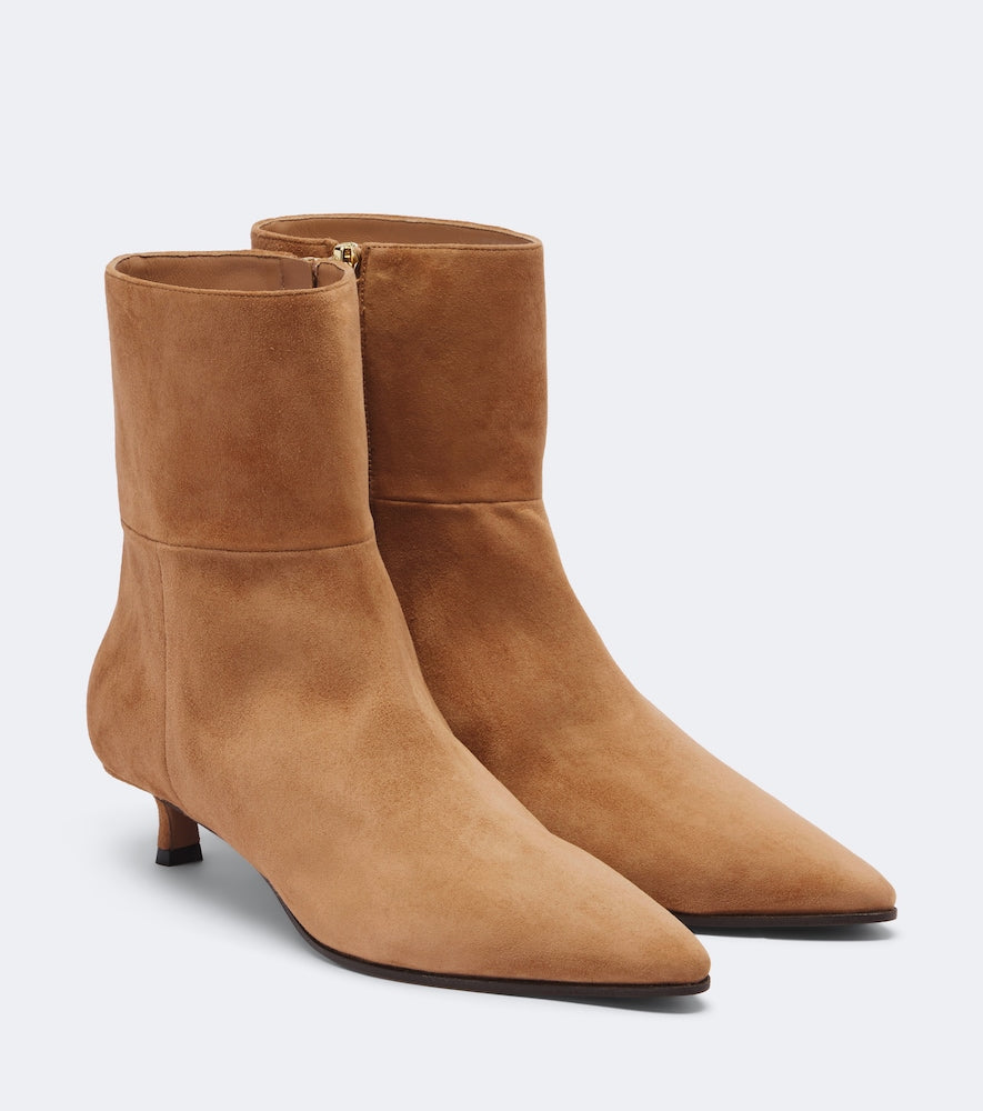Jimmy Choo Lory suede ankle boots - Brown Mid Heels