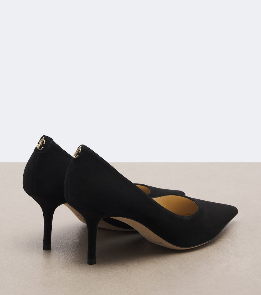 Black Jimmy Choo Love 65 suede pumps - Mid Heel Pumps