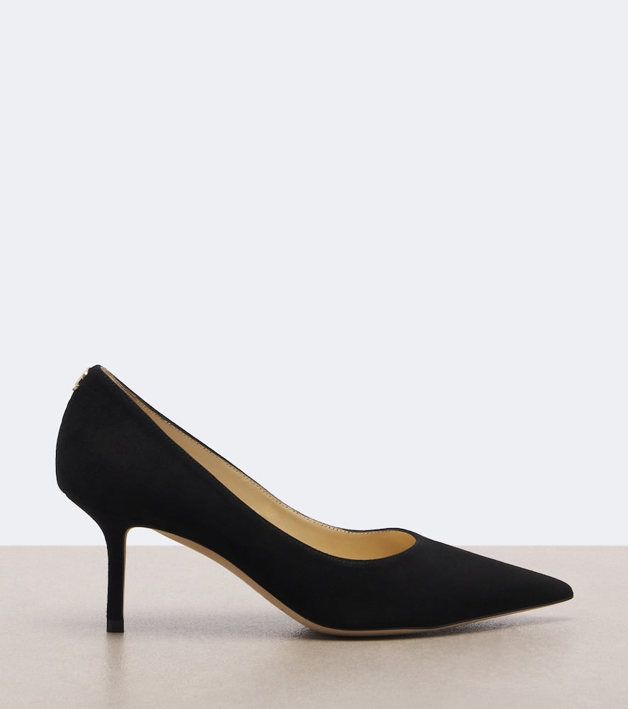 Black Jimmy Choo Love 65 suede pumps - Mid Heel Pumps