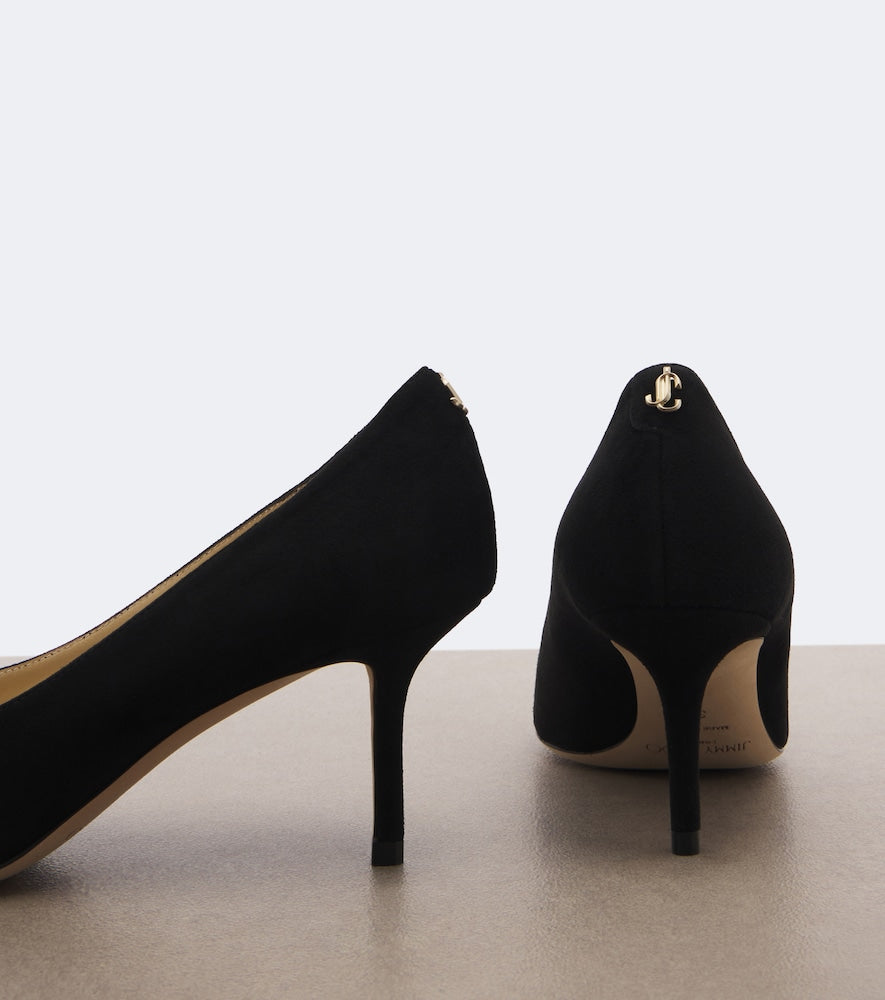 Black Jimmy Choo Love 65 suede pumps - Mid Heel Pumps