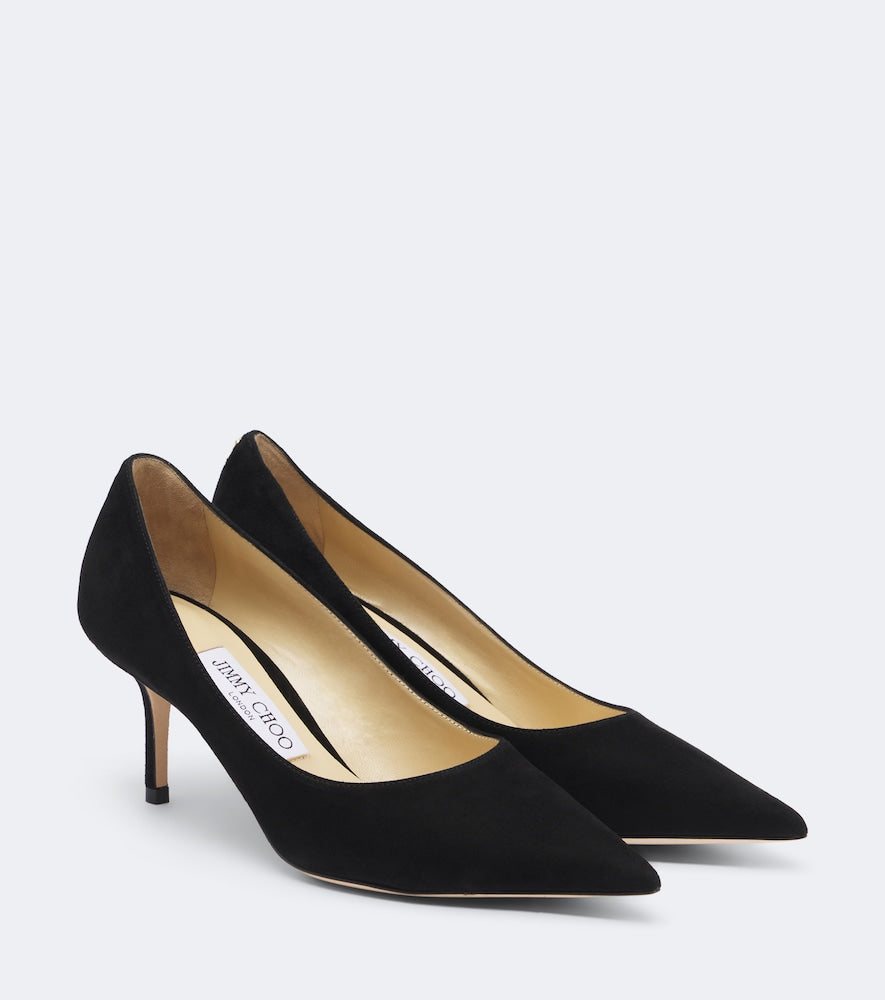 Black Jimmy Choo Love 65 suede pumps - Mid Heel Pumps