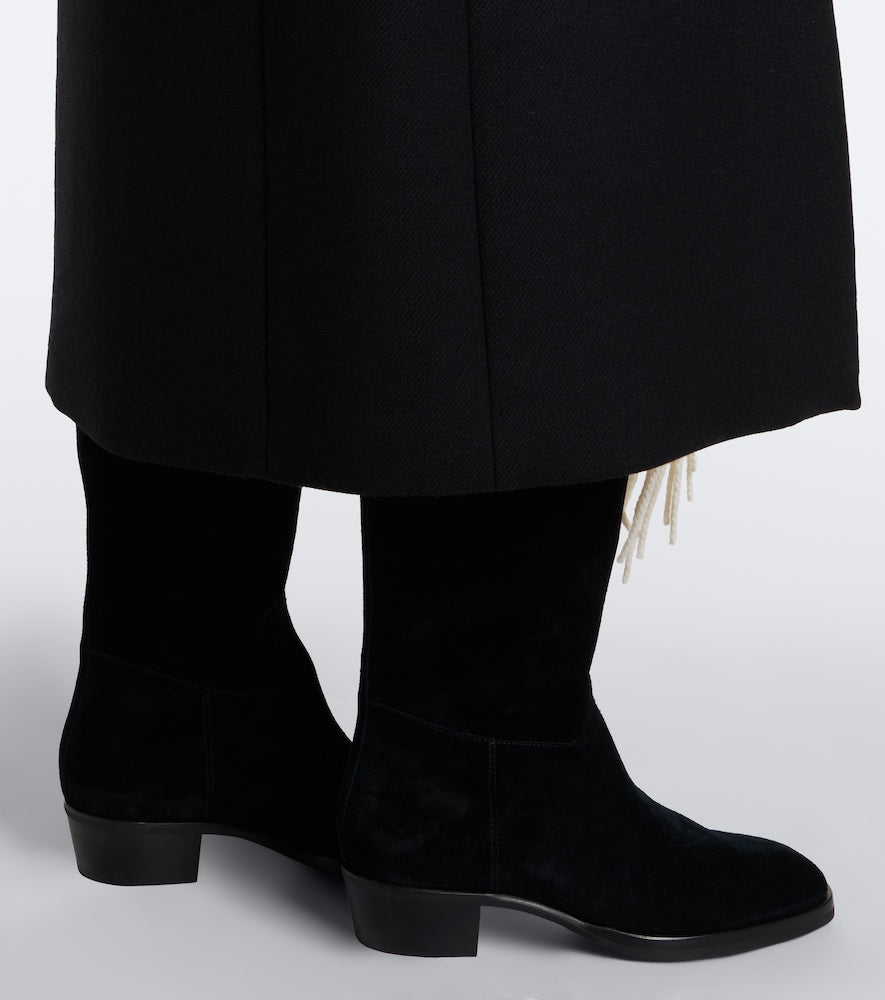 Jimmy Choo Mave suede knee-high boots - Black Knee-high Boots