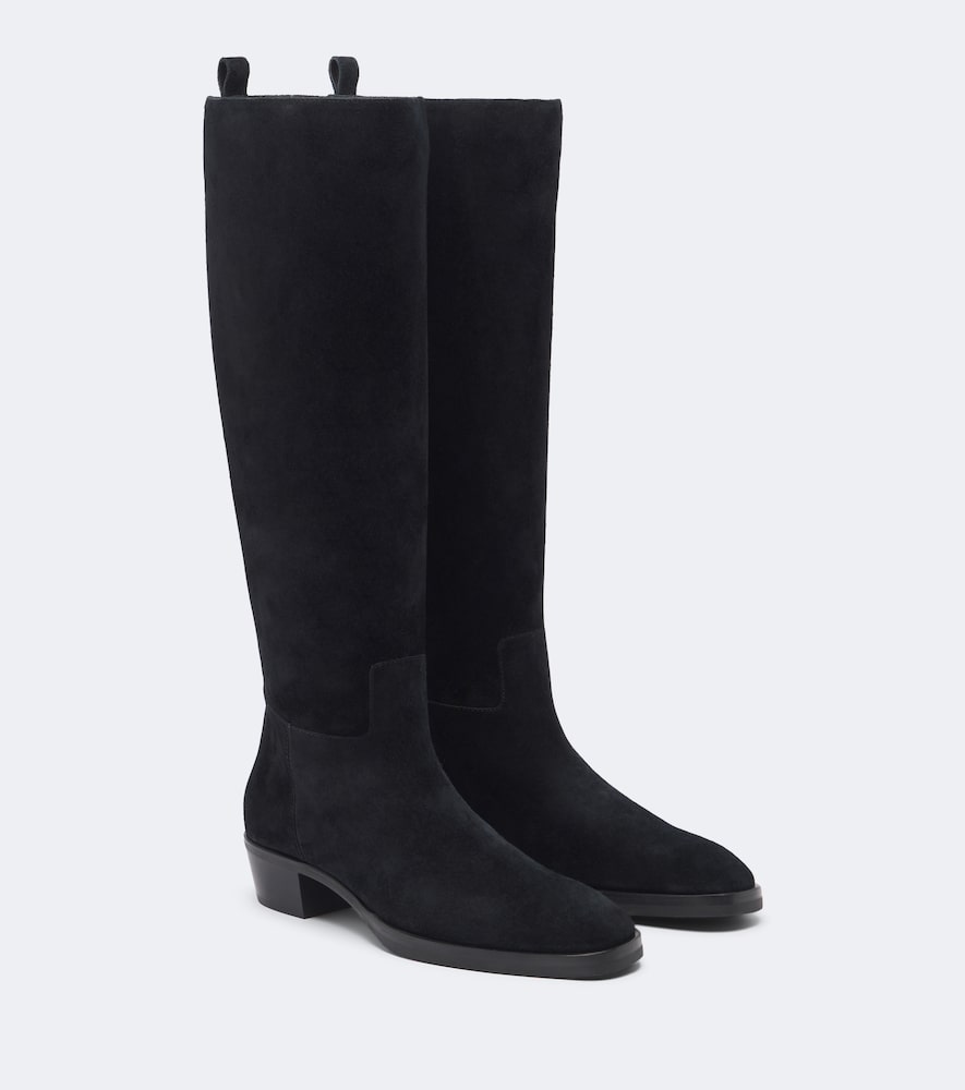 Jimmy Choo Mave suede knee-high boots - Black Knee-high Boots