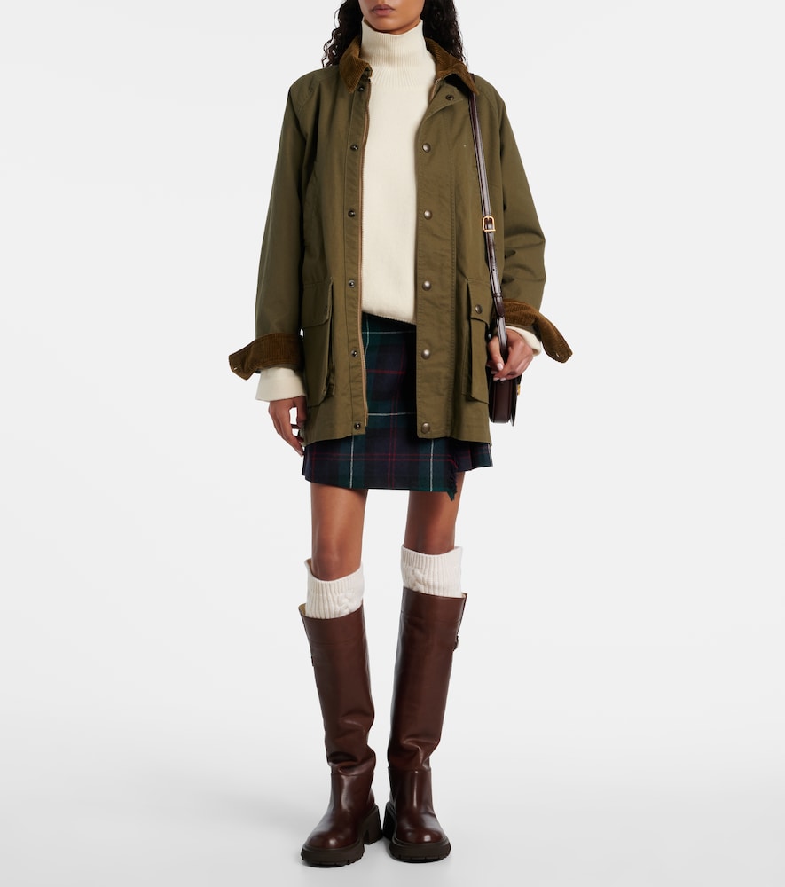 Jimmy Choo Tamsin leather knee-high boots - Brown Flat Boots