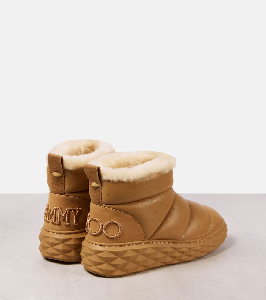 Jimmy Choo Xan leather snow boots