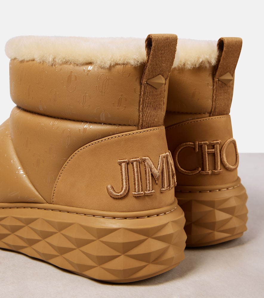 Jimmy Choo Xan leather snow boots