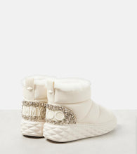 Jimmy Choo Xan shearling-lined leather snow boots