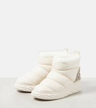 Jimmy Choo Xan shearling-lined leather snow boots
