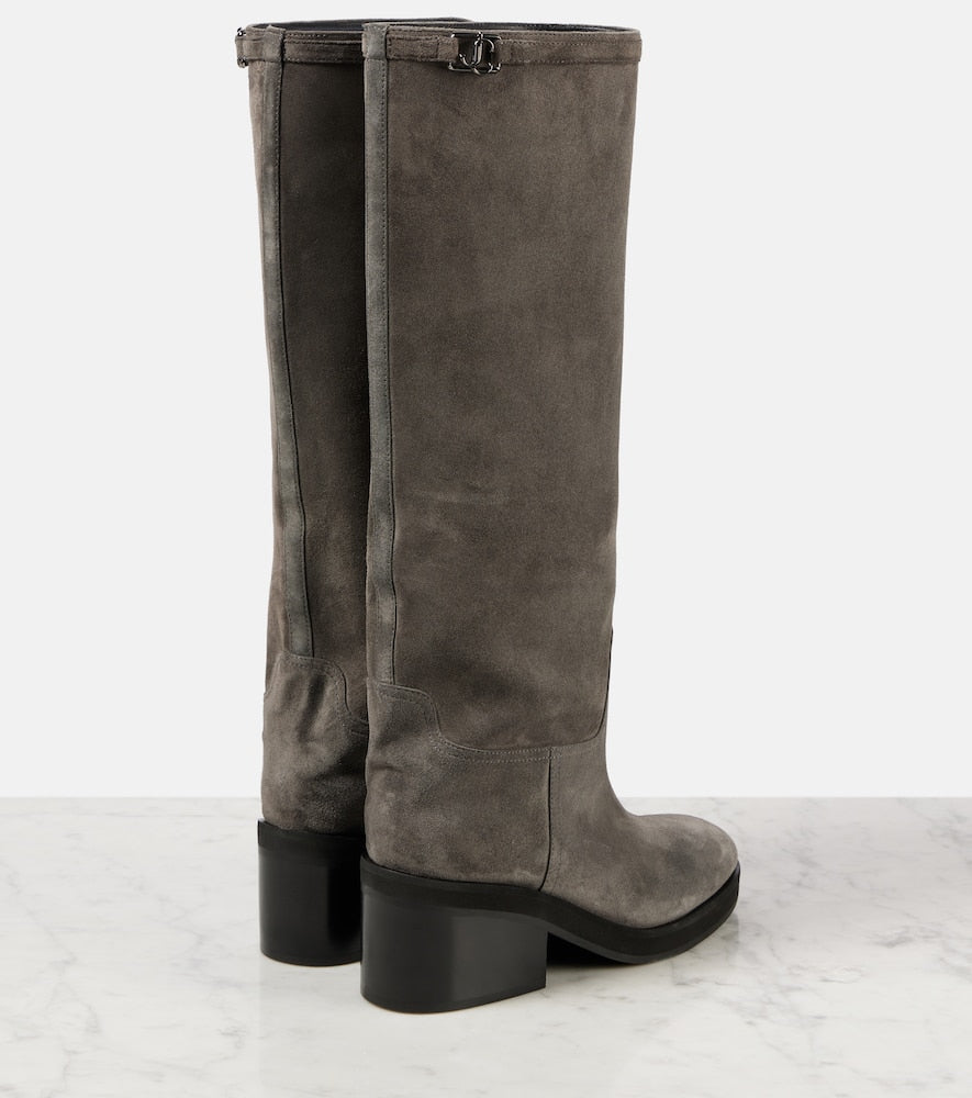 Jimmy Choo Yasmin 70 suede knee-high boots