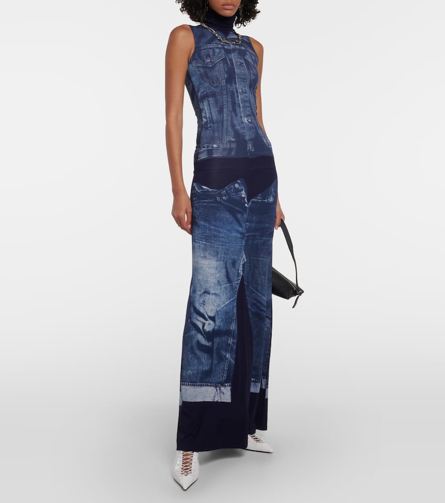 Jimmy Choo x Jean Paul Gaultier Corset leather pumps