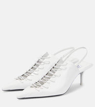 Jimmy Choo x Jean Paul Gaultier Corset leather pumps