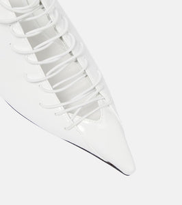 Jimmy Choo x Jean Paul Gaultier Corset leather pumps
