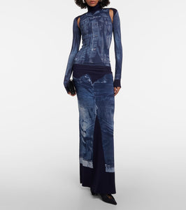 Jimmy Choo 'x Jean Paul Gaultier Corset slingback pumps