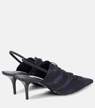Jimmy Choo 'x Jean Paul Gaultier Corset slingback pumps