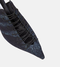 Jimmy Choo 'x Jean Paul Gaultier Corset slingback pumps