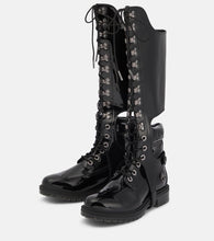 Jimmy Choo x Timberland convertible patent leather boots