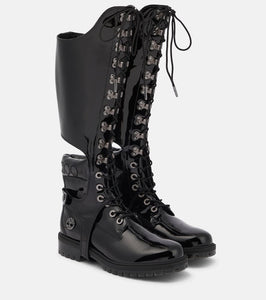 Jimmy Choo x Timberland convertible patent leather boots