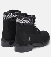 Jimmy Choo x Timberland embellished Swarovski boots