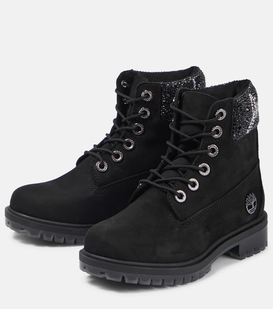 Jimmy Choo x Timberland embellished Swarovski boots