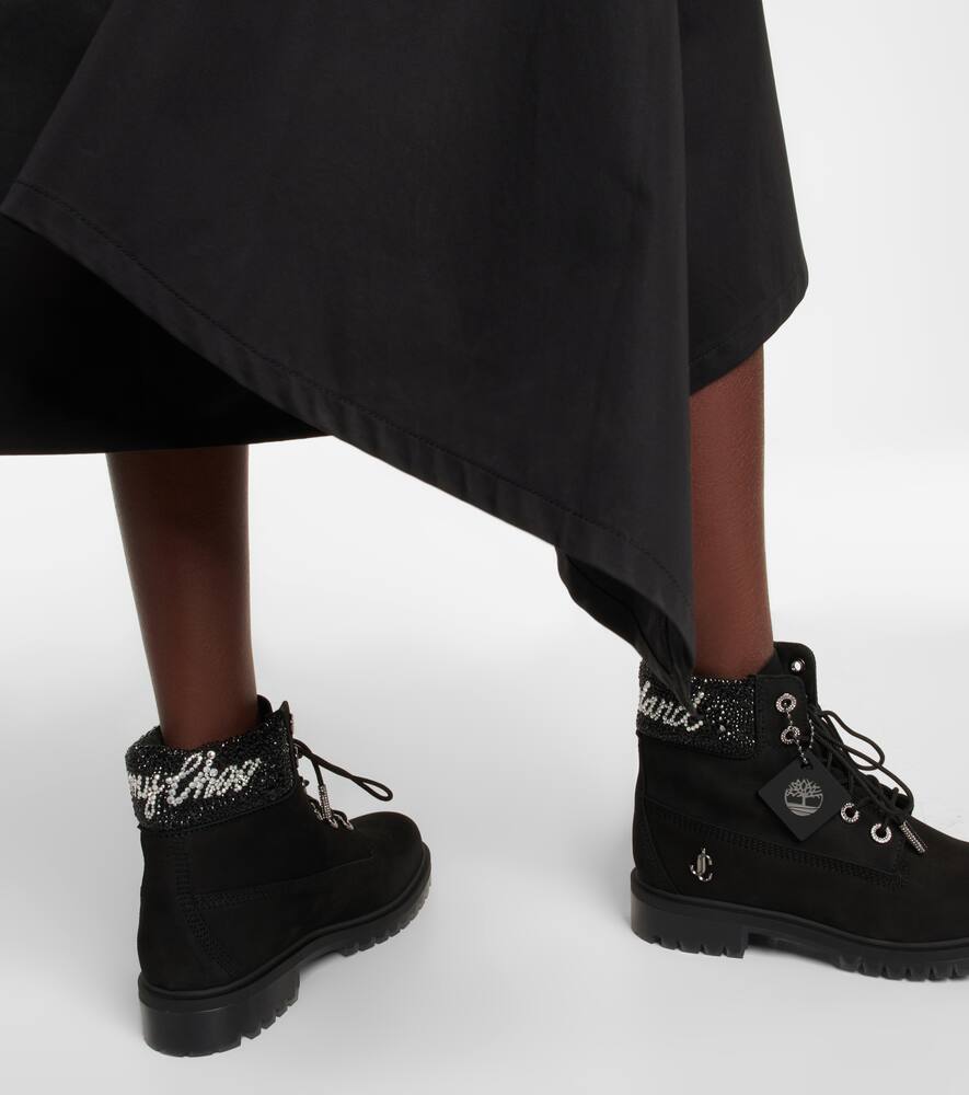 Jimmy Choo x Timberland embellished Swarovski boots