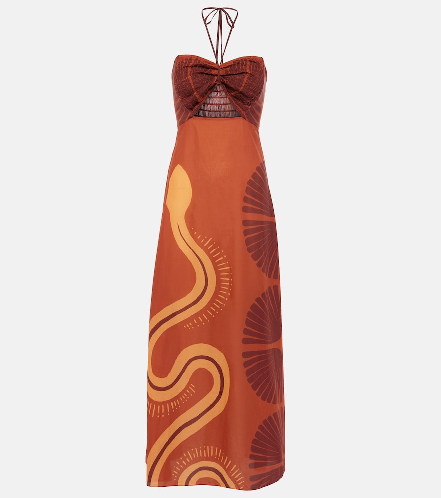 Johanna Ortiz Cotton maxi dress. Johanna Ortiz 棉质长裙