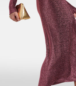 Johanna Ortiz Cutout Lurex√Ç¬Æ midi dress